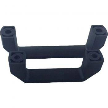 Black Silver Aluminum Cabinet Handles - 90mm, 120mm, 180mm - Nylon Alloy - DIY Accessory for 3D Printers