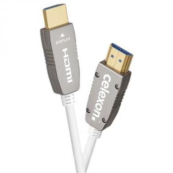 Celexon 8K UHD Optical HDMI 2.1 20-Meter White Fiber Cable