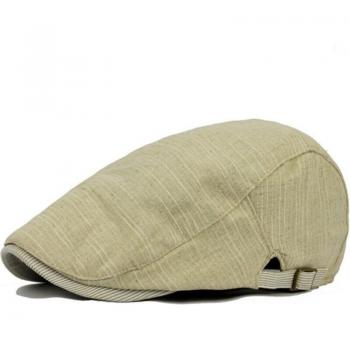 Men's Adjustable Cotton Beret Hat