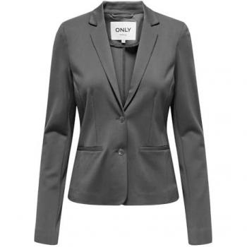 ONLY Sakko Poptrash 15153144 Grau Regular Fit M female