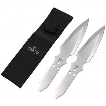 Conjunto Dual Facas de Arremesso Third 23,1 cm – Acabamento Polido