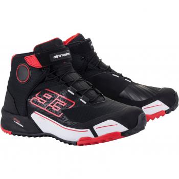 Scarpe Moto Casual Alpinestars MM93 CR-X DRYSTAR Nero Rosso taglia 6