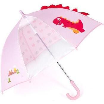 YADA Kids Dinosaur Pattern Eco-Friendly Transparent Folding Umbrella