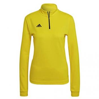 Adidas Entrada 22 Half Zip Damen Sweatshirt gelb/schwarz - XL