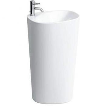 LAUFEN Palomba Lavabo 52 x 43,5 x 90cm sans trop-plein
