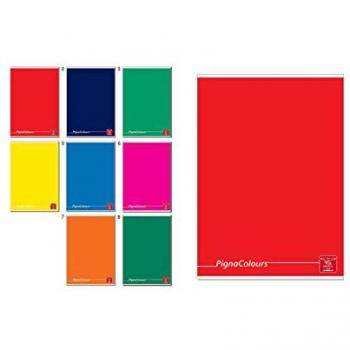 Pigna - Maxi Quaderno Pigna Colours 80gr Rigatura 5m 10 Pezzi