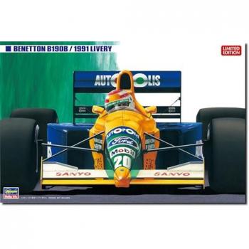 Hasegawa 1/24 Benetton B190B 1991 Racing Car Model