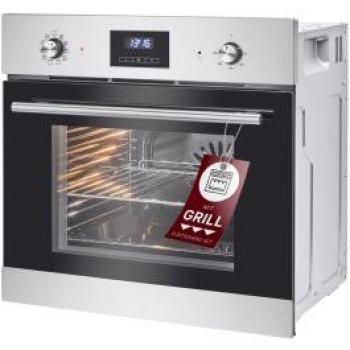 Bomann EBO 7909 IX Backofen mit Edelstahl-Design