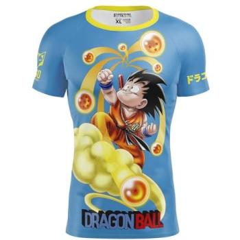 T-shirt Otso Dragon Ball : Boules de Dragon en Bleu Clair