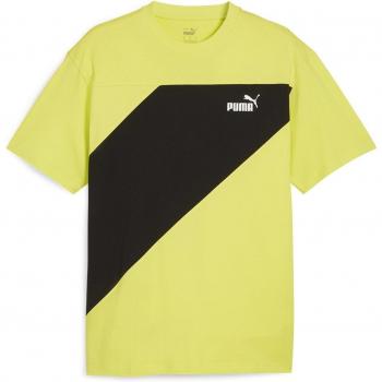 Camiseta Masculina Puma T-Shirt Power Colorblock