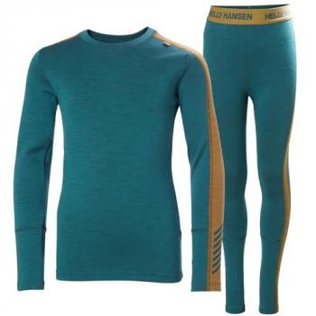 Helly Hansen Lifa Merino Niño Verde 10