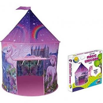 Tenda Gioco Unicorno 105x125 cm per Bambini