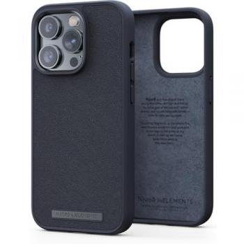 Njord byELEMENTS Leather Case for Apple iPhone 14 Plus, Black