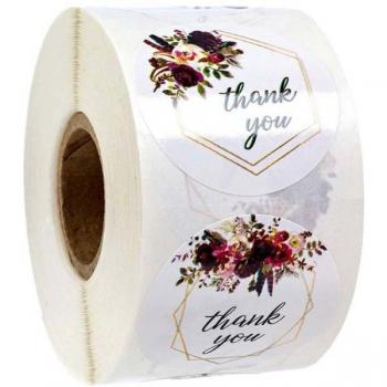Sellos Decorativos para Sobres - 500 Piezas - Hecho a Mano