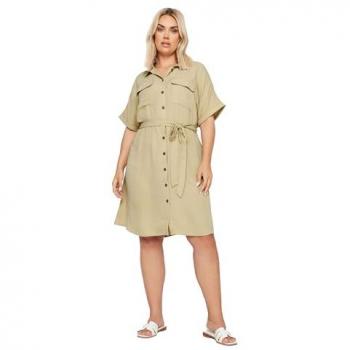 Airflow Natural Utility Curve Dress