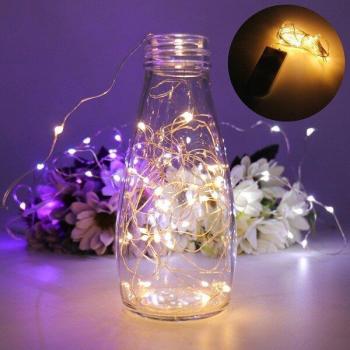 Lumières de Noël en fil de cuivre LED 2/3/5m