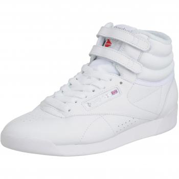 Reebok Freestyle Hi, Baskets Femme, Intense White/Silver 0