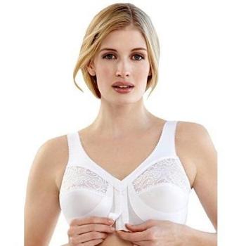 Glamorise MagicLift Front-Closure Bra White 42-D