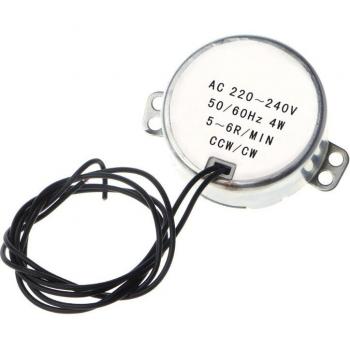 Getriebemotor CW/CCW 4 W, 220–240 V, 5–6 RPM – große Paargröße