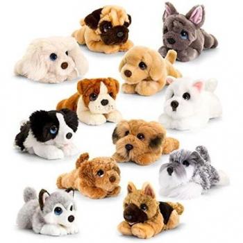 KORIMCO KEEL TOYS SIGNATURE CUDDLE PUPPY -ASSORTED BREEDS