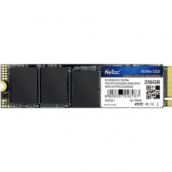Netac NV2000 256Gb NVMe M.2 Solid State Drive