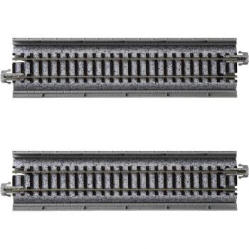 N Gauge Single‑Track Elevated Straight Line 124 mm, 2 pcs – KATO 20‑420
