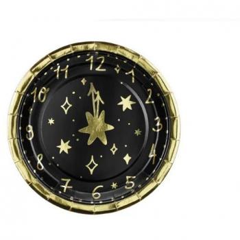 Piatti Clock Partydeco 18 cm Set Mix