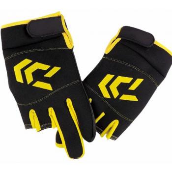 Men's Women's Fishing Gloves - 3 Fingers Cut - 1 Pair