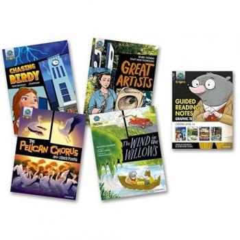 Project X Origins Graphic Texts: Grey Book Band, Oxford Level 14: Mixed Pack of 4 Book