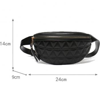 Women's Solid Color Crossbody Bag