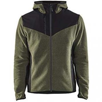 Giacca Lavoro Tricot Verde Scuro