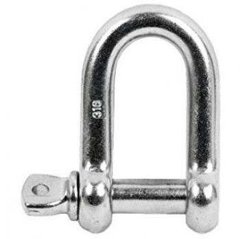 Grillete Recto M-28 Zincado para Fijaciones