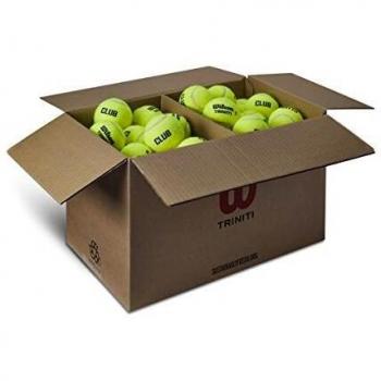 Wilson Unisex TRINITI CLUB Tennis Balls - 72 Pack