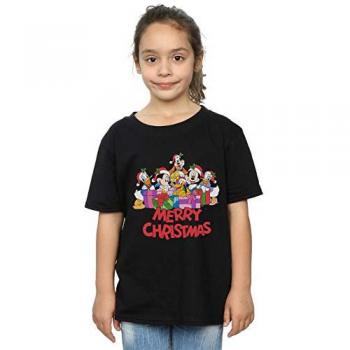 Coton T-shirt Noël pour enfants Disney Mickey et amis