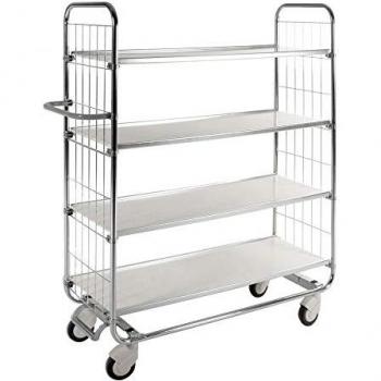 Carrello Multiuso Flessibile 4 Piani KM8000-4XL-CL