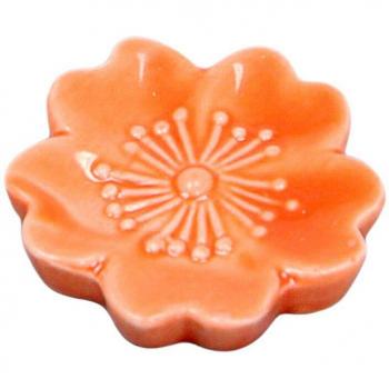 Colorful Sakura Flower Ceramic Chopstick Rest