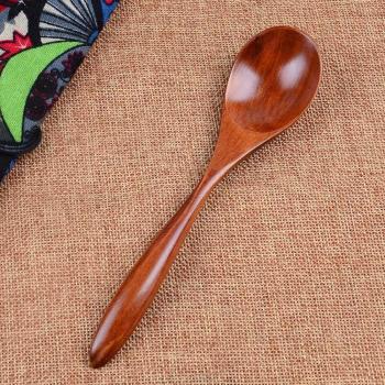 Cuchara de Madera Bambú Vintage Japonesa para Cocina