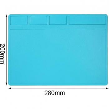 Heat-Resistant Magnetic Insulation Work Mat for Soldering and Repair