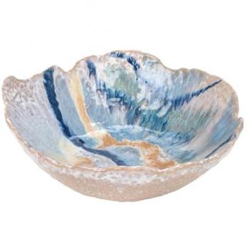 Vassoio Decorativo in Argento per Portacandele