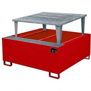Lekbak AWA 1000-1, rood RAL 3000