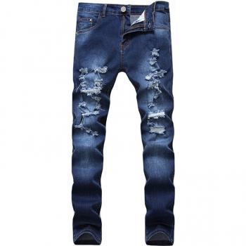 Gersri Plus Size Men's Slim Jeans
