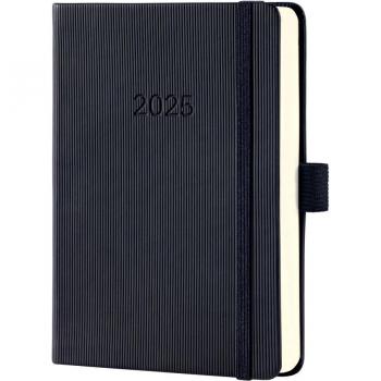 Calendario A5 Conceptum 2025 en Formato de Libro Negro