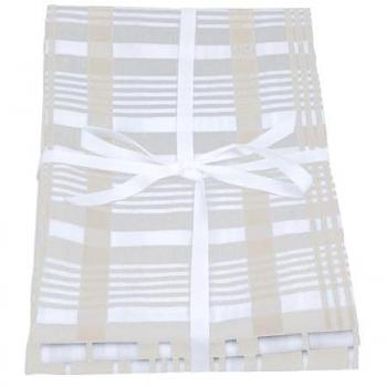 Dexam Love Colour Extra Large Cotton Tea Towels – Stone Edition