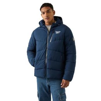 Reebok Men's XL Navy Stretch Puffer Coat