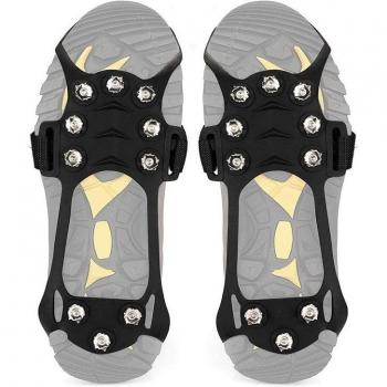 Anti-Slip 10 Teeth Ice Traction Crampons for Outdoor Activities - ASD88