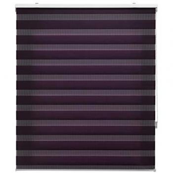 Estor enrollable noche y día - estor noche y día tamaño 60x180 - estor noche y día color violeta | blindecor