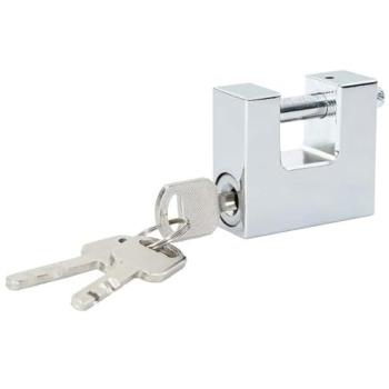 Vida XL Guardian Padlock Silver Steel