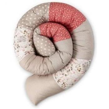 Serpente fiori rosa per lettino Ullenboom 300 cm