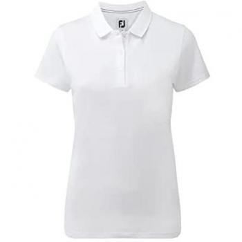 FootJoy Polo Stretch Pique Solid weiß female M