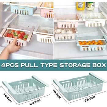 Cassetti per Frigo con Morsetto 4pz – Facili da Appendere